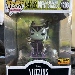 Disney Funko Pop Deluxe Villains Assemble