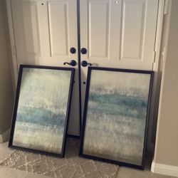 Abstract Framed Art