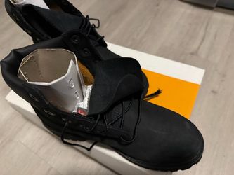 Kids Black Timberland Size 6