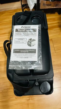Power On Board Super Console Travel Cooler/Warmer 17 Liter 20 Can 4.5 Gal