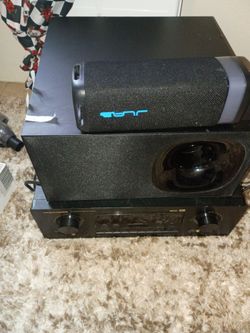 Jlab jbuds party 50 subwoofer Sony 50  receiver 100