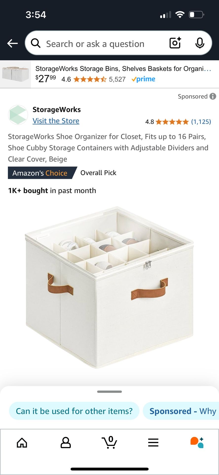 Shoe Organizer