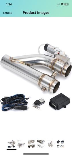 Electric Y Pipe Universal 2 1/4 For Open Headers