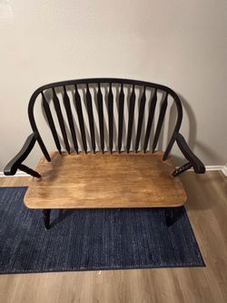 Windsor style bench