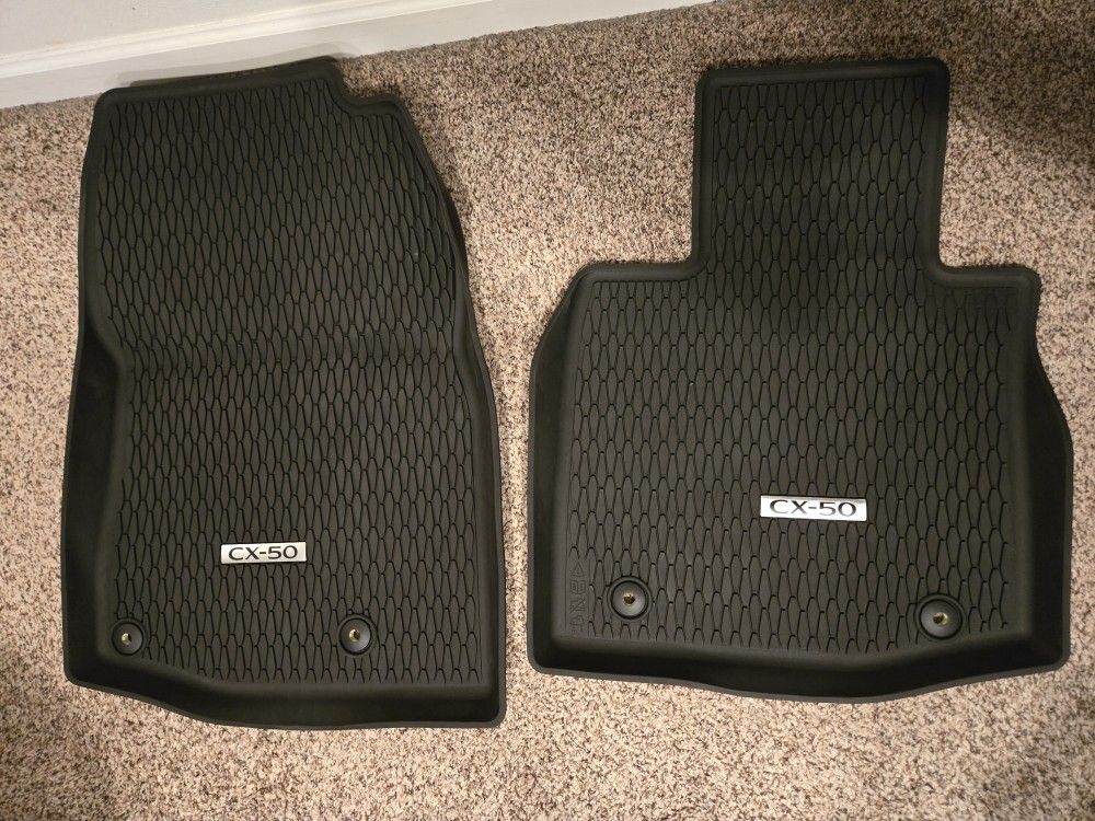 Mazda CX-50 HYBRID OEM All-Weather Floor Mats