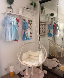 Macrame Hanging Hammock Chair