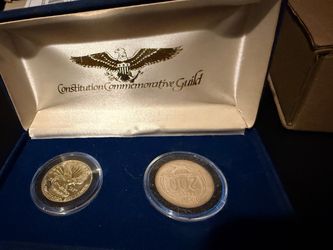 Constitution Commemorative Guild Bicentennial Coin Set