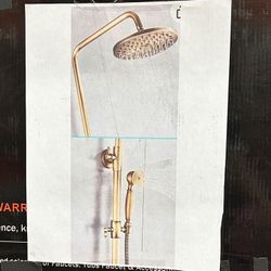 Gold Shower Head 