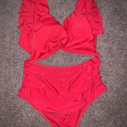 XXL Red Bathing Suit - New