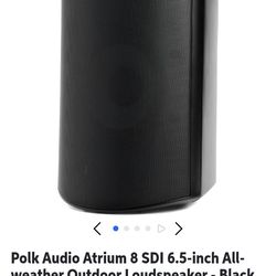 6 Polk Audio Atrium 8 SDI speakers