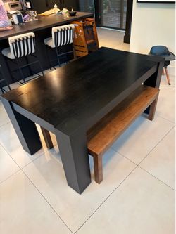 Crate And Barrel 65" Sobro table