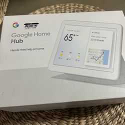 Google Home Hub Nest Hub - Chalk/White (GA00516-US) BRAND NEW & SEALED