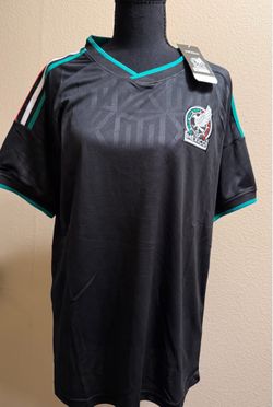 Adult Mexico Jersey Black Medium NWT