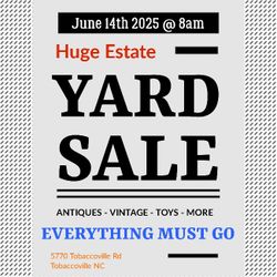 Huge Estate Sale