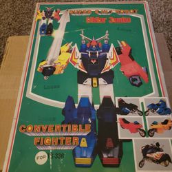 Super 5 In 1 Robot Motor Jumbo Convertible Fighter