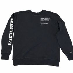 Jeeter “PassTheJeeter” Black Sweatshirt