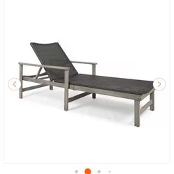 Three Outdoor Chaise Lounge 