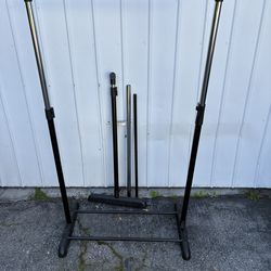 CLOTHING RACK With Extension Pole