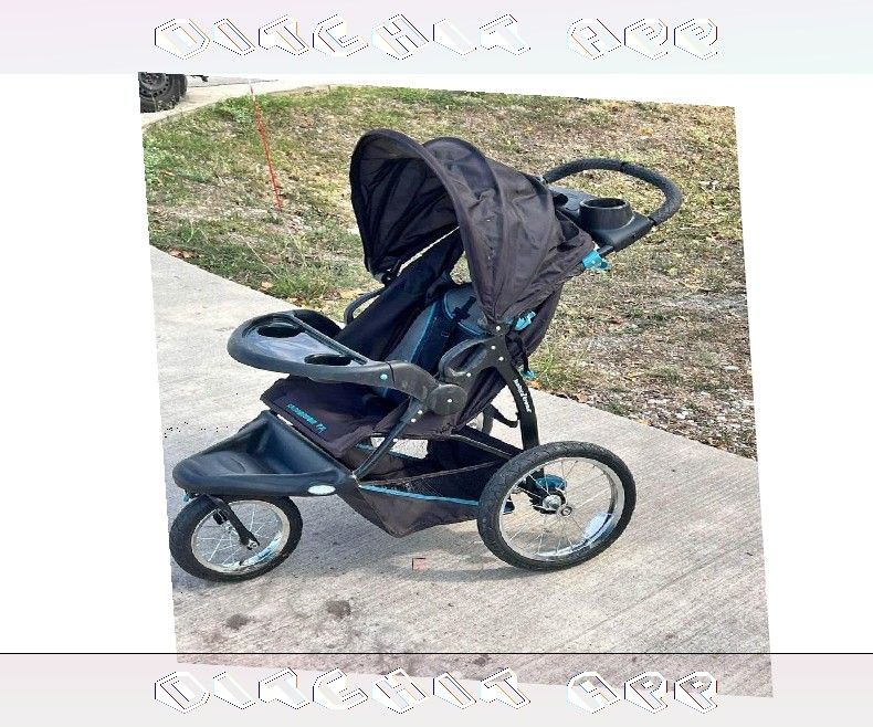 Children's Buggy Protected and Stylish for Today's Families imagine art