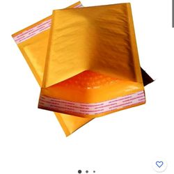 5" x 5 "(+1.5" ) (#0000) Kraft Bubble Mailer Paper Shipping Bag