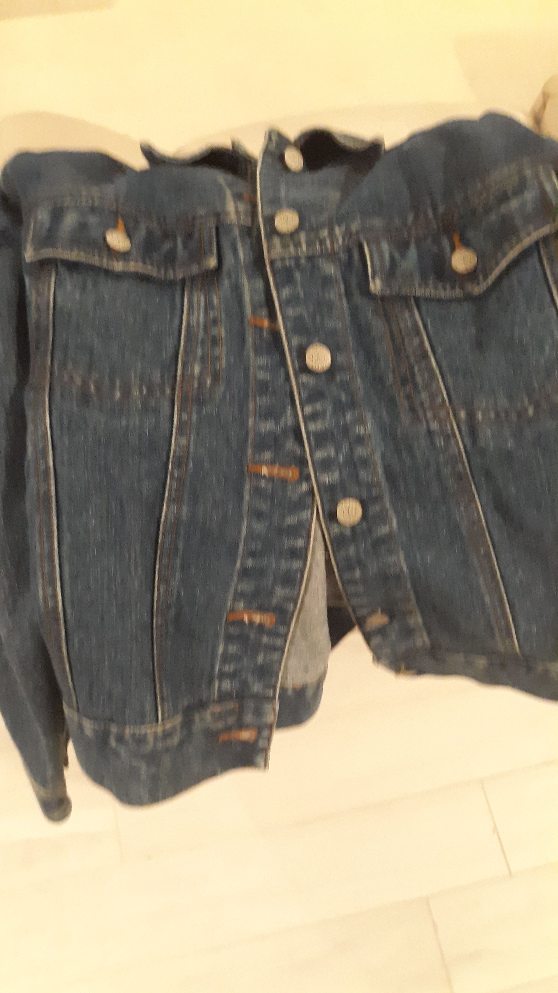 Bill Blass jean jacket size s
