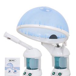  2 in 1 Hair and Facial Steamer with Bonnet 