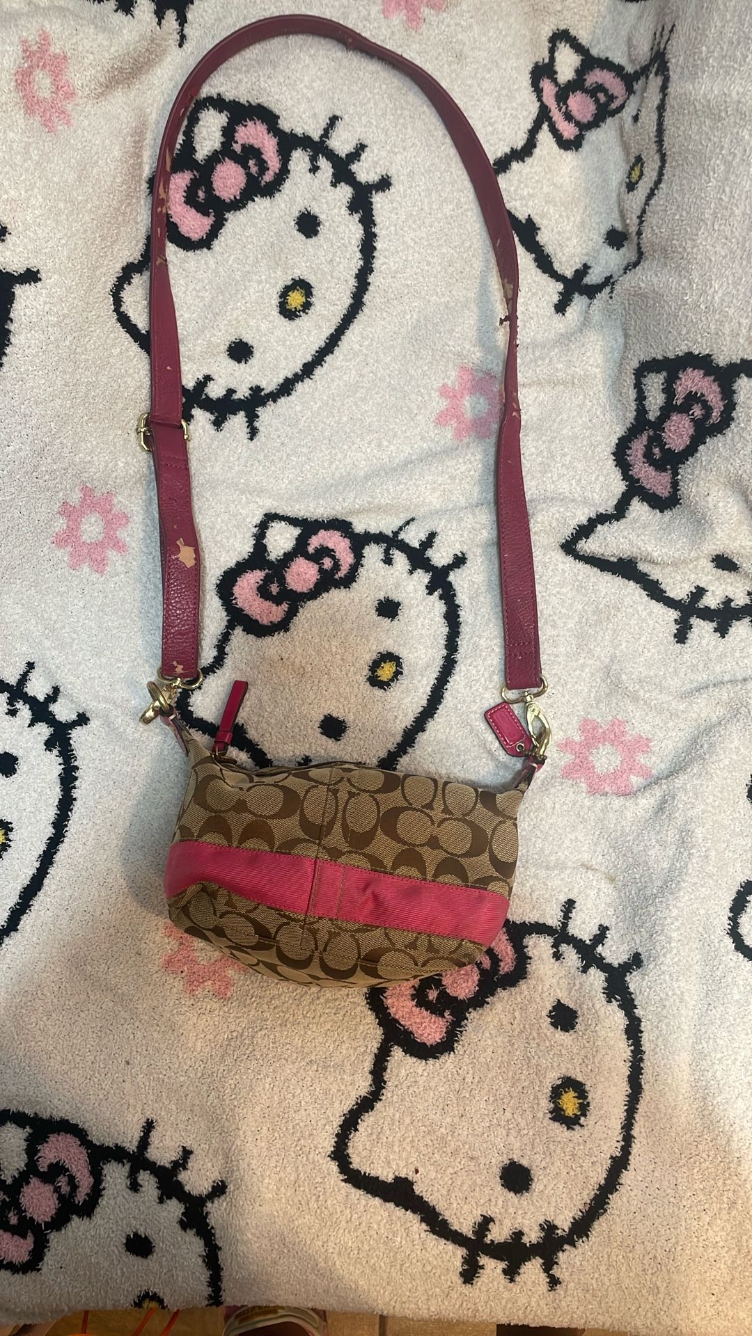 1941 Pink Coach Bag