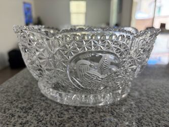 Small Glass Crystal Bowl