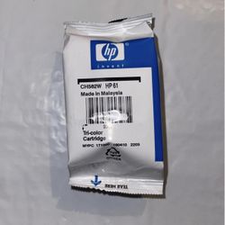 Hp61 Tricolor ink New Sealed 
