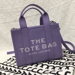 Marc Jacobs the Leather Small Tote Bag Daybreak