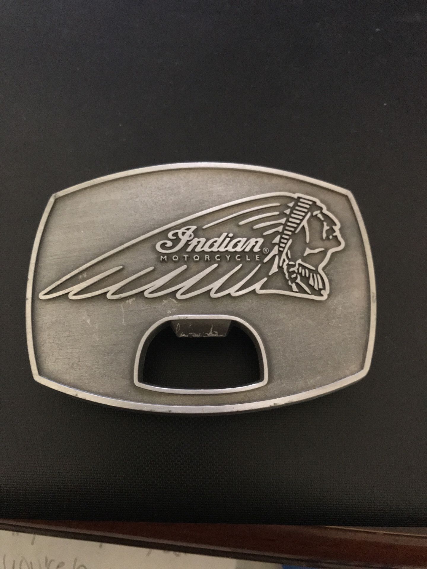 2014 Indian Motorcycles Owner Belt Buckle $30