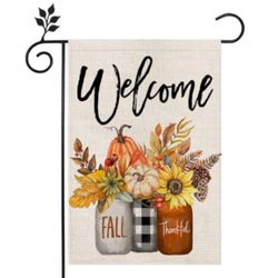 Welcome Garden Flag