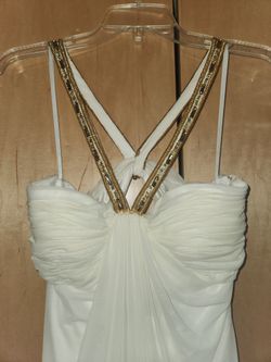 White Formal Gown