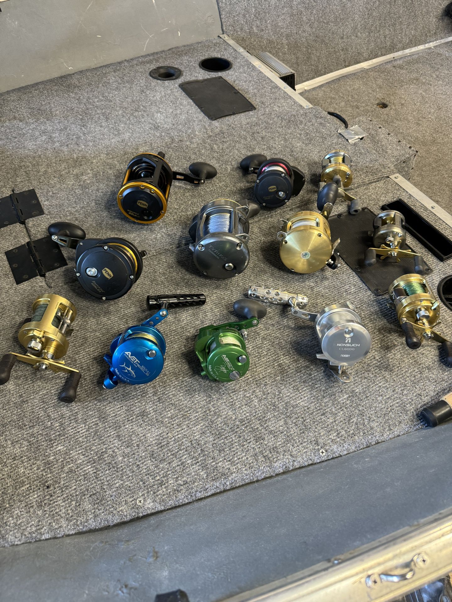 Ocean Reels Murrieta Temecula  Area. See Pick For Pricing. No Low Offers. Waste Of Time. 