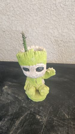 Ceramic Groot Plant $6