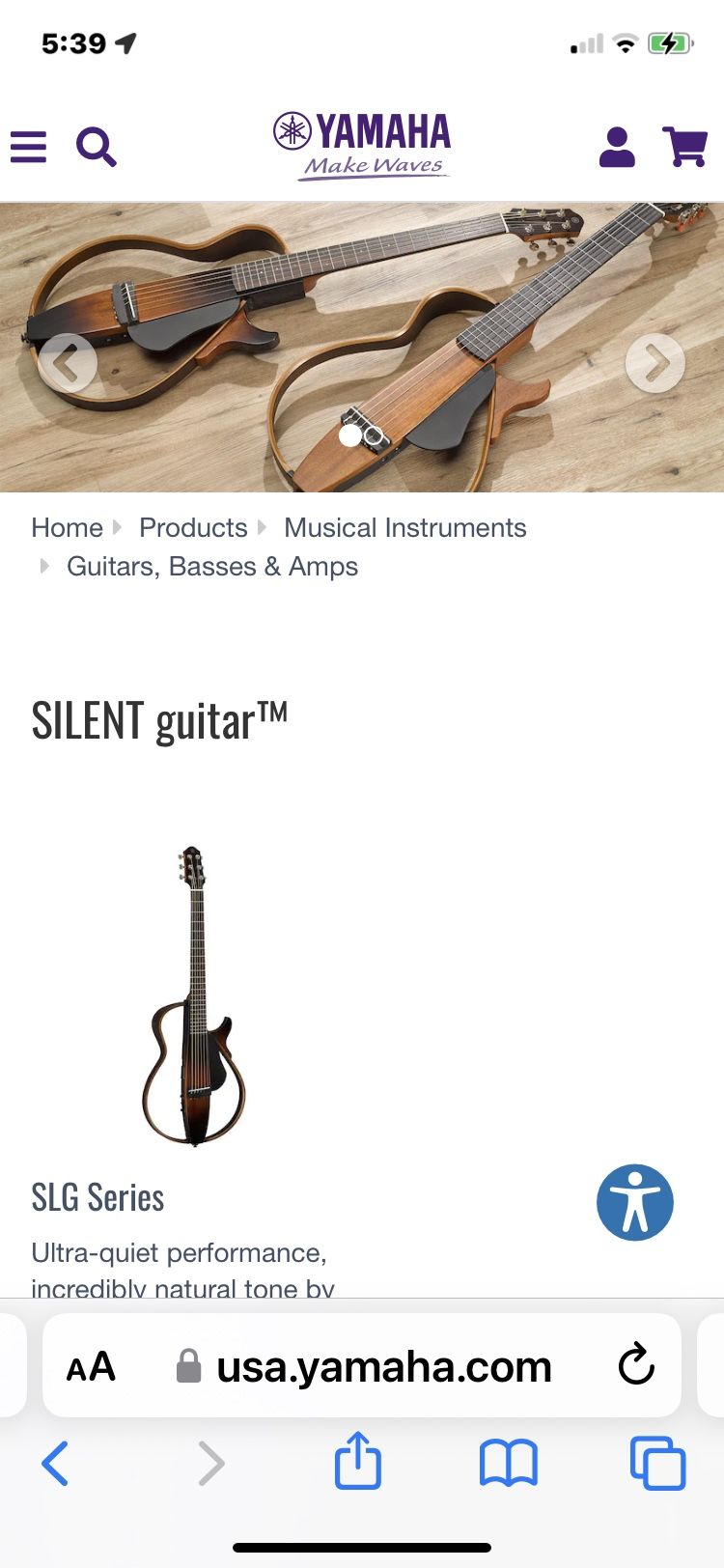 Yamaha Silent Guitar 