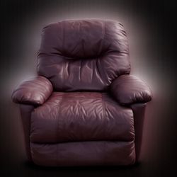 Burgundy Recliner
