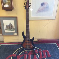MTD 6 String 3 Tone Sunburst Bass Guitar