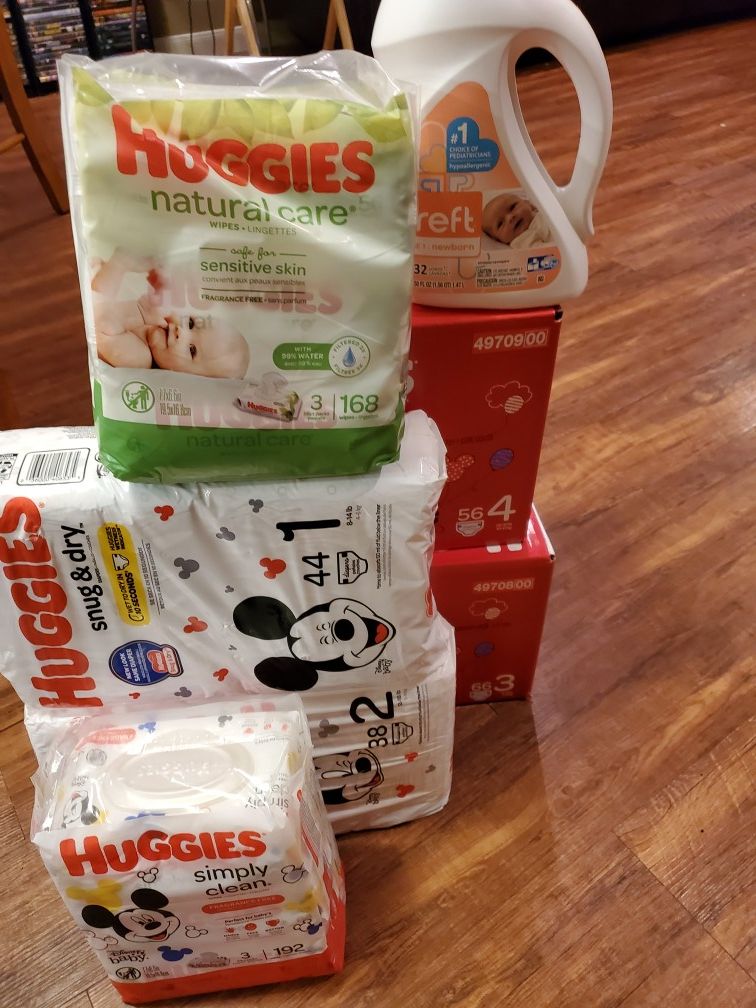 Huggies baby bundle