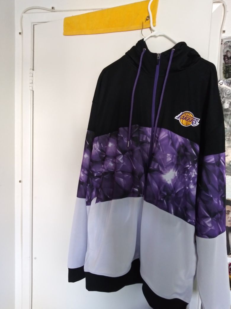 Lakers zipway hoodie