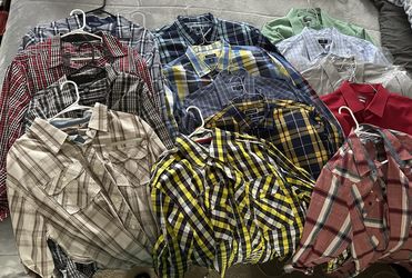 Men XXL Dress Shirts
