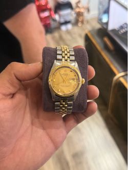 Rolex datejust 36mm two tone