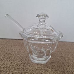 BACCARAT HARCOURT MISSOURI CRYSTAL MUSTARD/JAM JAR