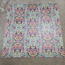 NEW 4ft. x 4ft. 9pc ABSTRACT Art Wooden XL Wall Art 48x48 Commercial / Home