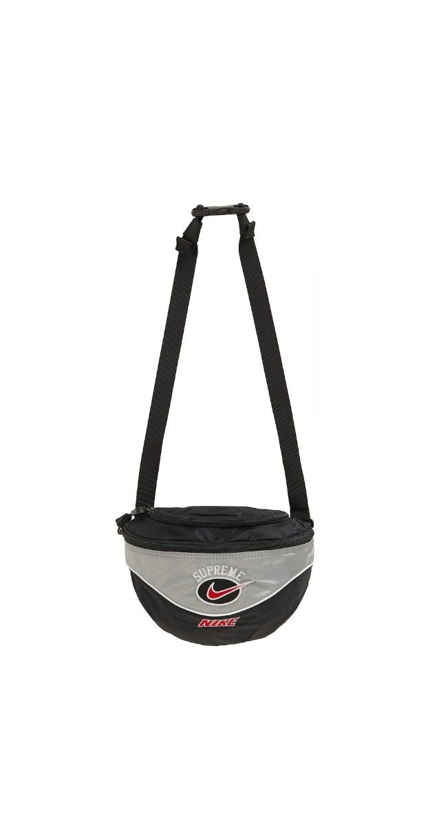 Supreme x Nike Shoulder Bag (Silver) SS19 Sealed