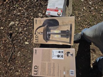 2 Electric Outdoor Lantern Porch Lights