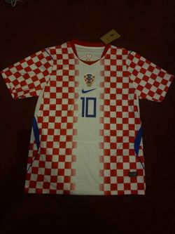 Luka Modric #10 Croatia Home jersey