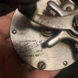 Vintage fishing reels