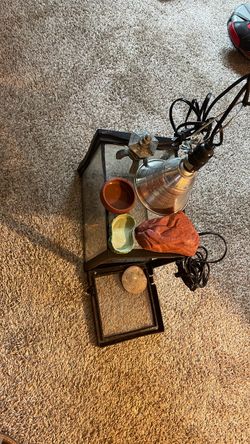 Reptile tank and accessories