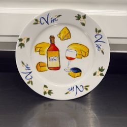 Set Of 3- 6.5” Cheese Plates